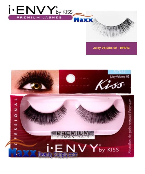 4 Package - Kiss i Envy Juicy Volume 02 Eyelashes - KPE13